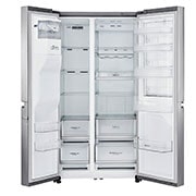 LG 625L Door in Door™ Side by Side (Noble Steel) Energialuokka F, Vesi/jää vesijohtoliitännällä, Smart Diagnosis™ - Wi-Fi-yhteys, GSJ960NSTZ, thumbnail 10