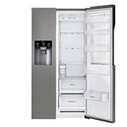 LG 606L Side by Side (tumman harmaa) Energialuokka F, Vesi/jää ilman vesijohtoliitäntää, Smart Diagnosis™, GSJ361DIDV, thumbnail 6