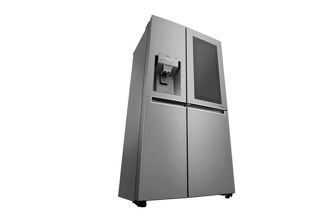 LG 625L InstaView Door in Door™ Side by Side (Shiny Steel) Energialuokka F, Vesi/jää ilman vesijohtoliitäntää, Smart Diagnosis™ - Wi-Fi-yhteys, GSI961PZAZ, thumbnail 14