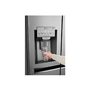 LG 625L InstaView Door in Door™ Side by Side (Shiny Steel) Energialuokka F, Vesi/jää ilman vesijohtoliitäntää, Smart Diagnosis™ - Wi-Fi-yhteys, GSI961PZAZ, thumbnail 9