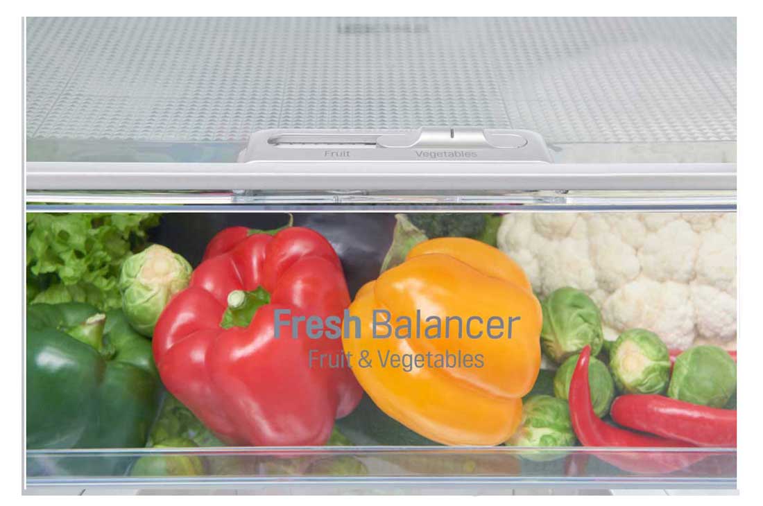 LG Jääpakastinkaappi jossa Total No Frost, 201cm (nettotilavuus 343 liter) , GBB60SWSFB, thumbnail 11