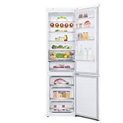 LG 2.03M 384L Jääkaappipakastimet (Valkonen) - Energialuokka D, Door Cooling™ ja Smart Diagnosis™ - Wi-Fi-yhteys, GBB72SWDFN, thumbnail 2