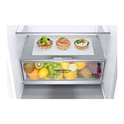 LG 2.03M 384L Jääkaappipakastimet (Valkonen) - Energialuokka D, Door Cooling™ ja Smart Diagnosis™ - Wi-Fi-yhteys, GBB72SWDFN, thumbnail 4
