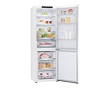 LG 1.86M 341L Jääkaappipakastimet (Valkoinen) - Energialuokka D, Door Cooling™, GBB71SWEFN, thumbnail 2