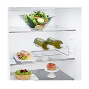 LG 1.86M 341L Jääkaappipakastimet (Valkoinen) - Energialuokka D, Door Cooling™, GBB71SWEFN, thumbnail 5