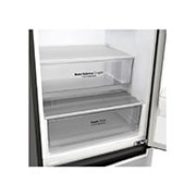 LG 1.86M 341L Jääkaappipakastimet (Shiny Steel) - Energialuokka E, Door Cooling™ ja Smart Diagnosis™ - Wi-Fi-yhteys, GBB61PZHZN, thumbnail 3
