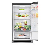 LG 1.86M 341L Jääkaappipakastimet (Shiny Steel) - Energialuokka E, Door Cooling™ ja Smart Diagnosis™ - Wi-Fi-yhteys, GBB61PZHZN, thumbnail 7