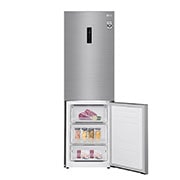 LG 1.86M 341L Jääkaappipakastimet (Shiny Steel) - Energialuokka E, Door Cooling™ ja Smart Diagnosis™ - Wi-Fi-yhteys, GBB61PZHZN, thumbnail 8