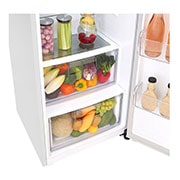 LG Aktiivisesti jäähdytettävä luokan F kylmälaite, 185 cm (nettotilavuus 375 litraa), KL5241SWJZ, thumbnail 4