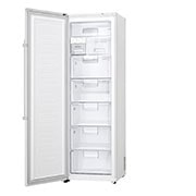 LG Energialuokan F pakastinkaappi, jota ei tarvitse sulattaa, 185 cm (nettotilavuus 323 litraa), KF5237SWJZ, thumbnail 5