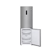LG 1.86M 341L Jääkaappipakastimet(Shiny Steel) - Energialuokka E, Door Cooling™, Multi Flow, GBB71PZDZN, thumbnail 9