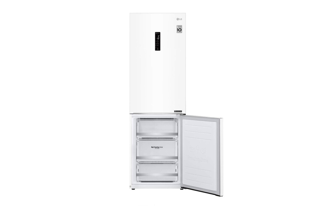 LG 1.86M 341L Jääkaappipakastimet (Valkonen) - Energialuokka E, Door Cooling™ ja Smart Diagnosis™ - Wi-Fi-yhteys, GBB71SWDZN, thumbnail 10