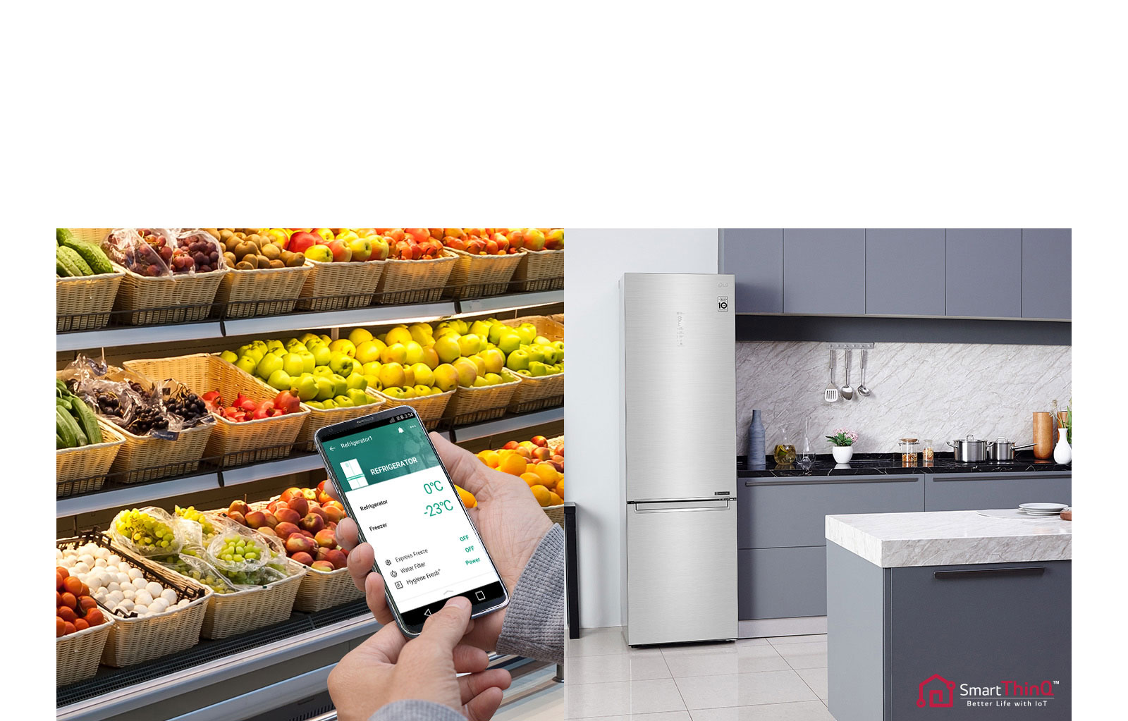 Kaukosäädä jääkaapin asetuksia3