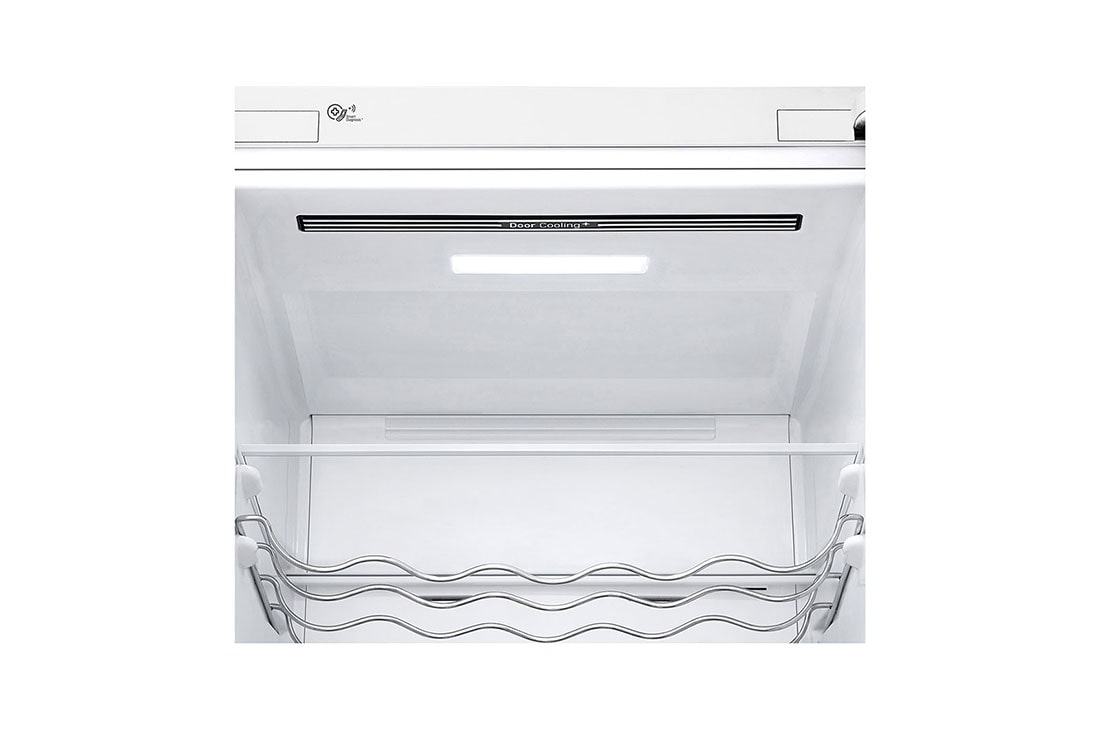 LG 2.03M 384L Jääkaappipakastimet (Valkonen) - Energialuokka D, Door Cooling™ ja Smart Diagnosis™ - Wi-Fi-yhteys, GBB62SWFFN, thumbnail 4
