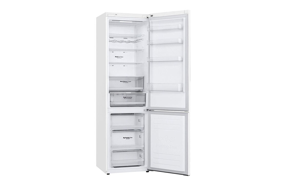 LG 2.03M 384L Jääkaappipakastimet (Valkonen) - Energialuokka D, Door Cooling™ ja Smart Diagnosis™ - Wi-Fi-yhteys, GBB62SWFFN, thumbnail 14