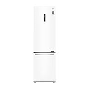LG 2.03M 384L Jääkaappipakastimet (Valkonen) - Energialuokka D, Door Cooling™ ja Smart Diagnosis™ - Wi-Fi-yhteys, GBB62SWFFN, thumbnail 1