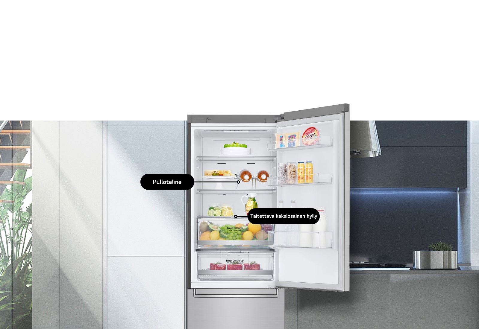 Älykkäitä toimintoja jääkaapissa1