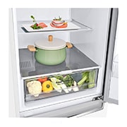 LG 1.86M 341L Jääkaappipakastimet (Valkonen) - Energialuokka E, Door Cooling™, GBB61SWJZN, thumbnail 4