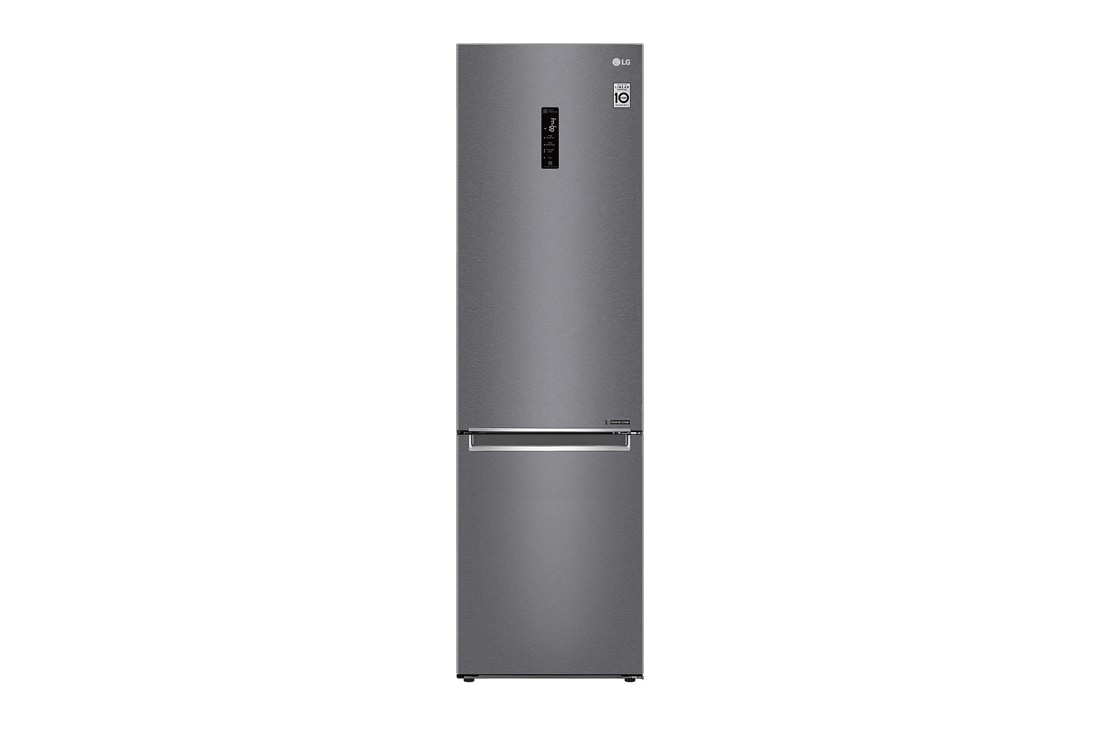 LG 2.03M 384L Jääkaappipakastimet (Dark Silver) - Energialuokka E, Door Cooling™ ja Smart Diagnosis™ - Wi-Fi-yhteys, GBB62DSHZN