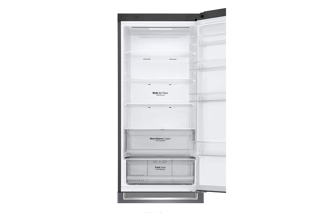LG 2.03M 384L Jääkaappipakastimet (Dark Silver) - Energialuokka E, Door Cooling™ ja Smart Diagnosis™ - Wi-Fi-yhteys, GBB62DSHZN, thumbnail 5
