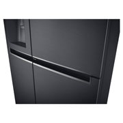 LG 625L Door in Door™ Side by Side (Matte Black) Energialuokka F,  Vesi/jää ilman vesijohtoliitäntää, Smart Diagnosis™ - Wi-Fi-yhteys, GSJ761MCZZ, thumbnail 9
