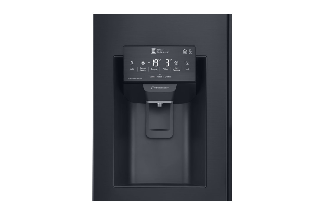 LG 625L Door in Door™ Side by Side (Matte Black) Energialuokka F,  Vesi/jää ilman vesijohtoliitäntää, Smart Diagnosis™ - Wi-Fi-yhteys, GSJ761MCZZ, thumbnail 7