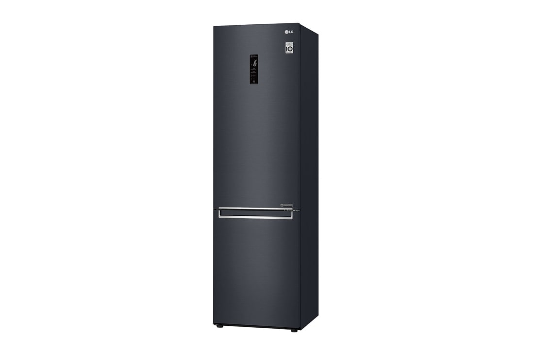 LG 2.03M 384L Jääkaappipakastimet (Matte Black) - Energialuokka E, Door Cooling™ ja Smart Diagnosis™ - Wi-Fi-yhteys, GBB72MCDZN, thumbnail 14