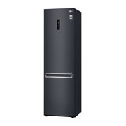 LG 2.03M 384L Jääkaappipakastimet (Matte Black) - Energialuokka E, Door Cooling™ ja Smart Diagnosis™ - Wi-Fi-yhteys, GBB72MCDZN, thumbnail 14