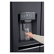 LG 625L InstaView Door in Door™ Side by Side (Matte Black) Energialuokka F, Vesi/jää ilman vesijohtoliitäntää, Smart Diagnosis™ - Wi-Fi-yhteys, GSX961MCCZ, thumbnail 11