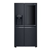 LG 625L InstaView Door in Door™ Side by Side (Matte Black) Energialuokka F, Vesi/jää ilman vesijohtoliitäntää, Smart Diagnosis™ - Wi-Fi-yhteys, GSX961MCCZ, thumbnail 3