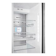 LG 625L InstaView Door in Door™ Side by Side (Noble Steel) Energialuokka F, Vesi/jää ilman vesijohtoliitäntää, Smart Diagnosis™ - Wi-Fi-yhteys, GSX961NSCZ, thumbnail 5