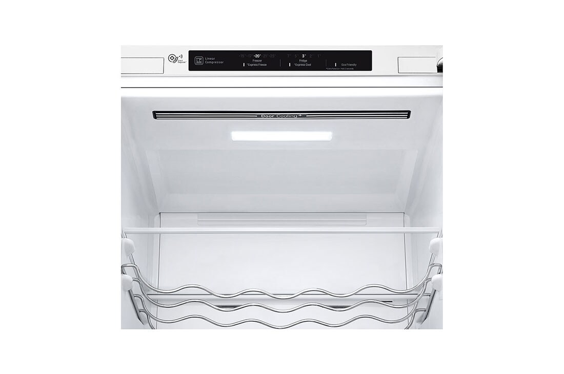LG 2.03M 384L Jääkaappipakastimet(Valkoinen) - Energialuokka D, Door Cooling™, Multi Flow, GBB62SWGFN, thumbnail 3
