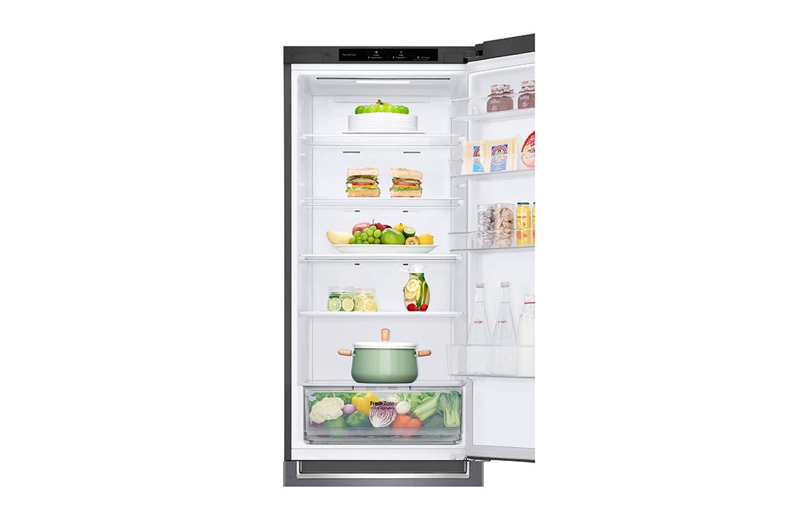 LG 2.03M 384L Jääkaappipakastimet (Dark Silver) - Energialuokka E, Door Cooling™, GBP32DSLZN, thumbnail 8