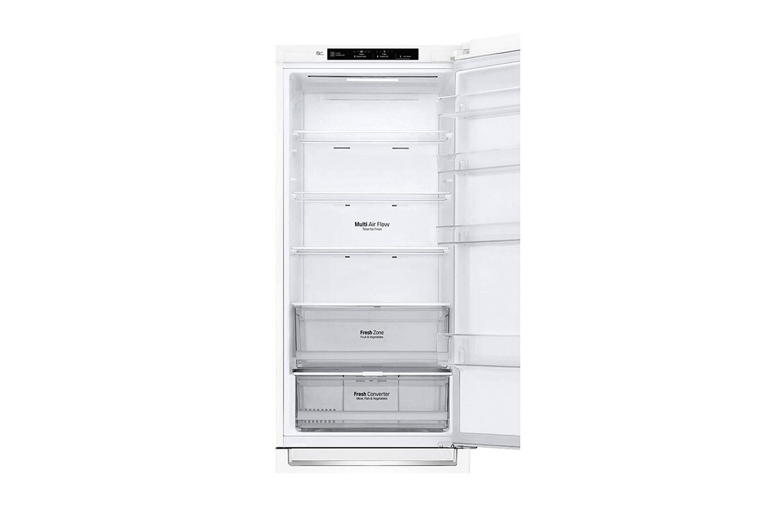 LG 2.03M 384L Jääkaappipakastimet(Valkoinen) - Energialuokka D, Door Cooling™, Multi Flow, GBP62SWNFN, thumbnail 6