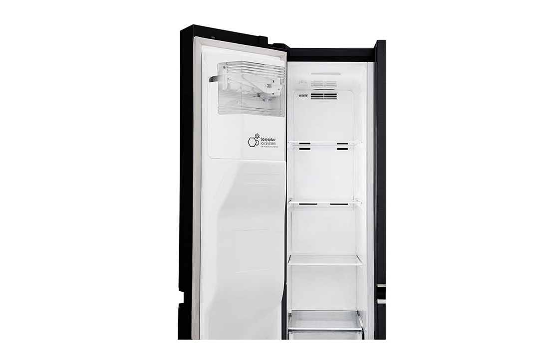 LG 625L Side by Side (Matte Black) Energialuokka F, Vesi/jää ilman vesijohtoliitäntää, Smart Diagnosis™ - Wi-Fi-yhteys, GSL761MCXV, thumbnail 5
