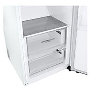LG 386L Vapaasti seisova jääkaappi (Valkoinen) - Energialuokka E, Door Cooling™, LINEARCooling™, Moist Balance Crisper™, Vetolaatikko, GLT51SWGSZ, thumbnail 4