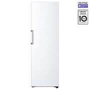 LG 386L Vapaasti seisova jääkaappi (Valkoinen) - Energialuokka E, Door Cooling™, LINEARCooling™, Moist Balance Crisper™, Etu, GLT51SWGSZ, thumbnail 1