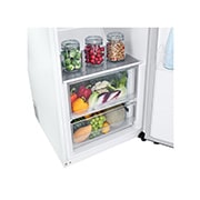 LG 386L Vapaasti seisova jääkaappi (Valkoinen) - Energialuokka E, Door Cooling™, LINEARCooling™, Moist Balance Crisper™, Etupuoli avoinna, GLT51SWGSZ, thumbnail 2