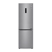 LG 1.86M 341L Jääkaappipakastimet(Shiny Steel) - Energialuokka E, Door Cooling™, Multi Flow, GBB61PZHMN, GBB61PZHMN, thumbnail 1
