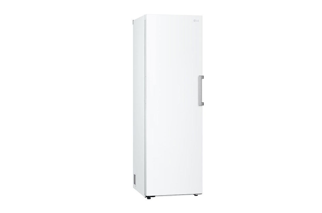 LG 324L Vapaasti seisova pakastin (Valkoinen) - Energialuokka E, Total No Frost, Express Freeze, Vasen sivunäkymä, GFT41SWGSZ, thumbnail 6