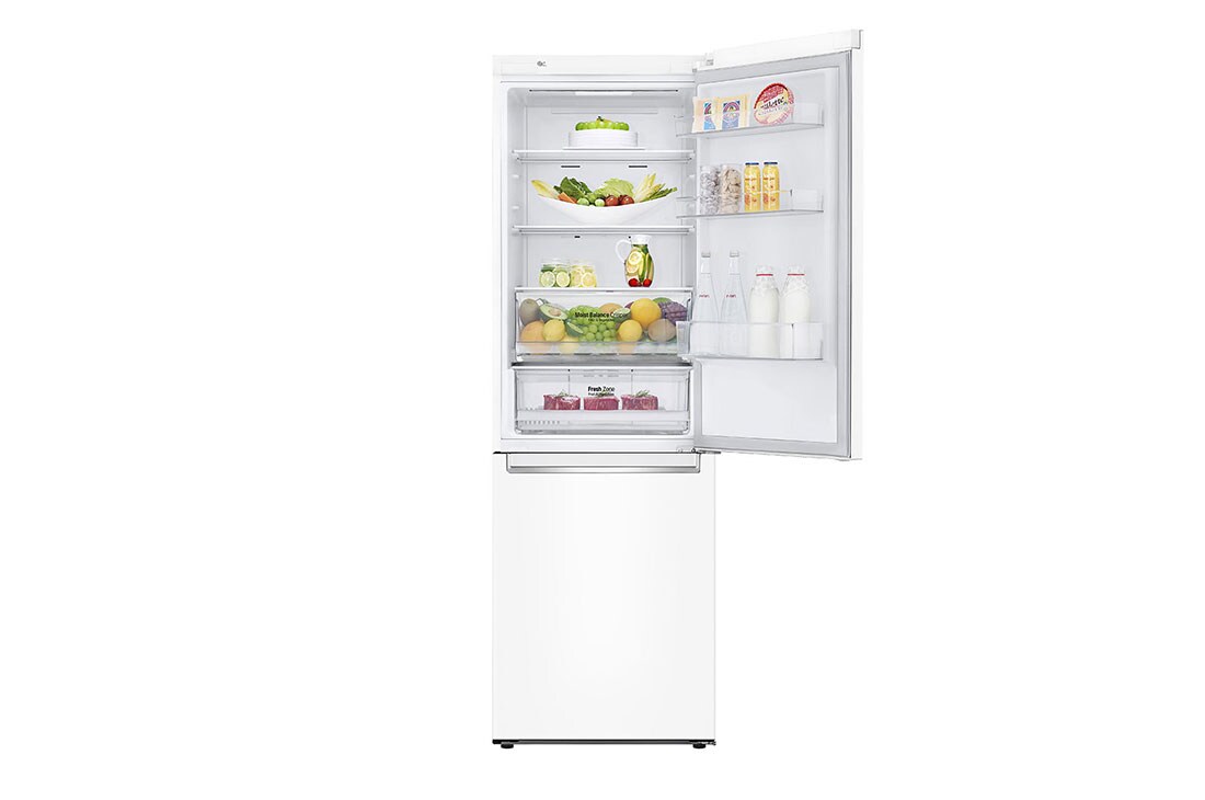 LG 1.86M 341L Jääkaappipakastimet (Valkoinen) - Energialuokka E, Door Cooling™ ja Smart Diagnosis™ - Wi-Fi-yhteys, GBB61SWHMN, GBB61SWHMN, thumbnail 10