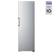 LG 386L Vapaasti seisova jääkaappi (Shiny Steel) - Energialuokka E, Door Cooling™, LINEARCooling™, Moist Balance Crisper™, Vetolaatikko, GLT51PZGSZ, thumbnail 1
