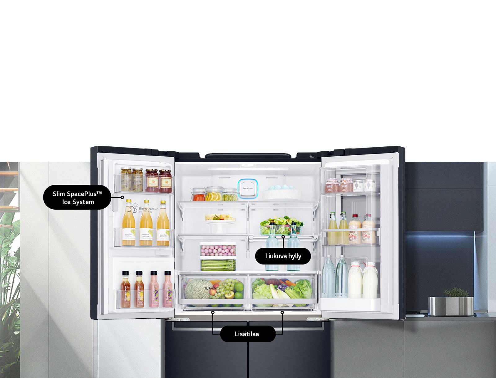 Äärimmäistä käytännöllisyyttä keittiöösi