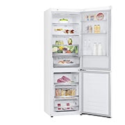 LG 1.86M 341L Jääkaappipakastimet (Valkoinen) - Energialuokka E, Door Cooling™ ja Smart Diagnosis™ - Wi-Fi-yhteys, 1.86M 341L Jääkaappipakastimet(Valkoinen) - Energiatehokkuusluokka E, Door Cooling™, Multi Flow, GBB71SWDMN, thumbnail 11