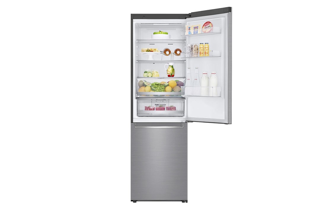 LG 1.86M 341L Jääkaappipakastimet (Shiny Steel) - Energialuokka D, Door Cooling™ ja Smart Diagnosis™ - Wi-Fi-yhteys, GBB71PZDGN, GBB71PZDGN, thumbnail 10