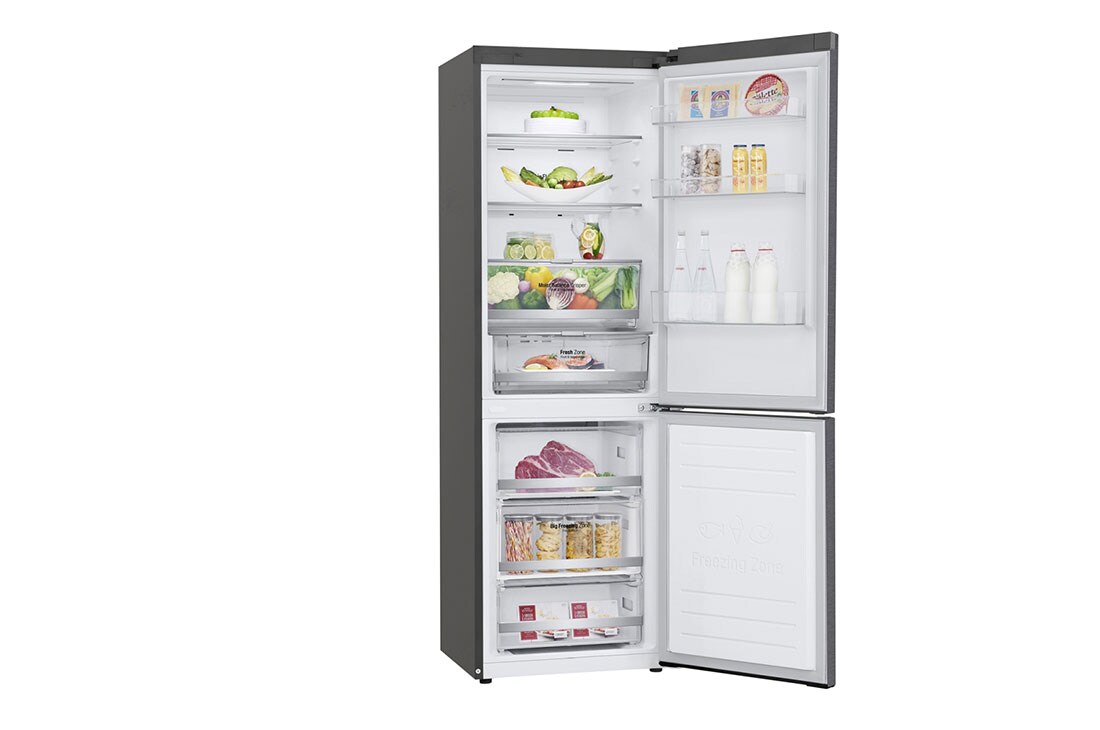 LG 1.86M 341L Jääkaappipakastimet (Shiny Steel) - Energialuokka D, Door Cooling™ ja Smart Diagnosis™ - Wi-Fi-yhteys, GBB71PZDGN, GBB71PZDGN, thumbnail 11