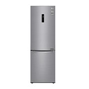 LG 1.86M 341L Jääkaappipakastimet (Shiny Steel) - Energialuokka D, Door Cooling™ ja Smart Diagnosis™ - Wi-Fi-yhteys, GBB71PZDGN, GBB71PZDGN, thumbnail 1