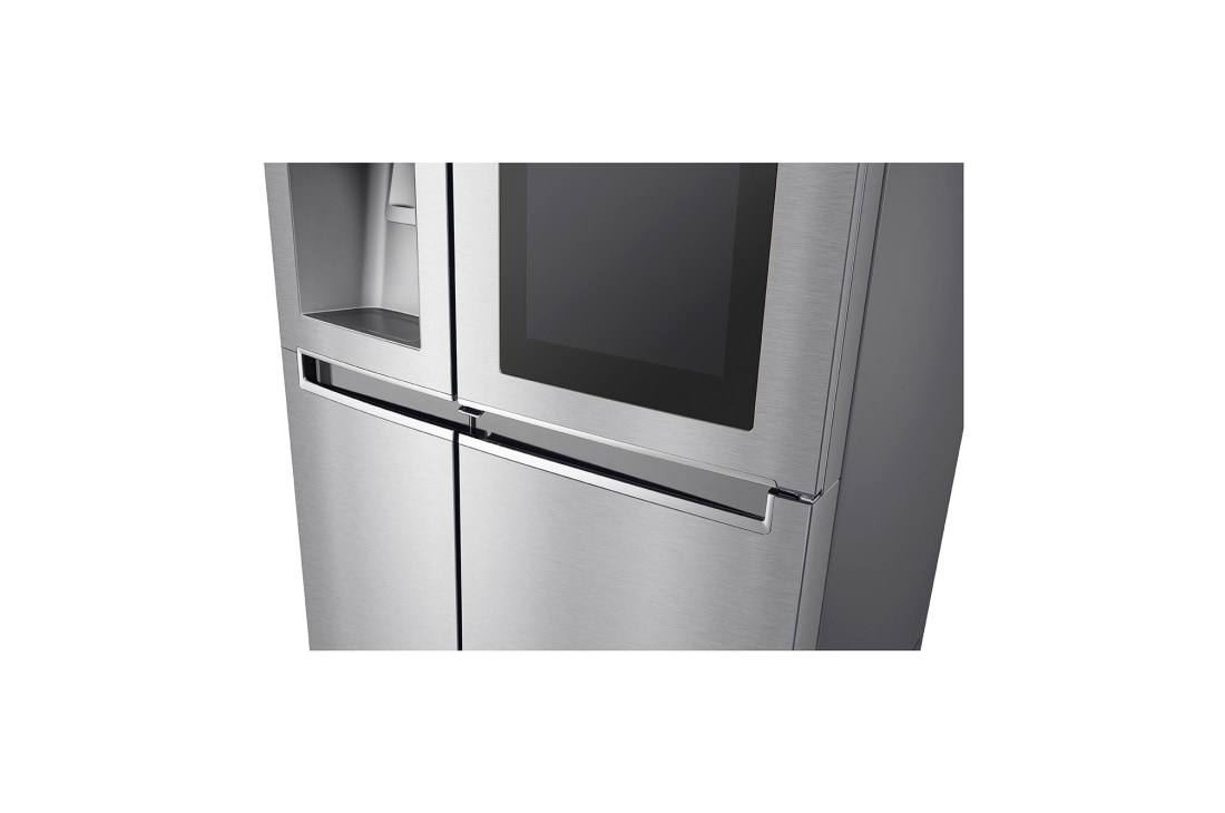 LG 625L InstaView Door in Door™ Side by Side (Noble Steel), Energialuokka F, Vesi/jää ilman vesijohtoliitäntää, Smart Diagnosis™ - Wi-Fi-yhteys, GSX971NEAZ, thumbnail 11
