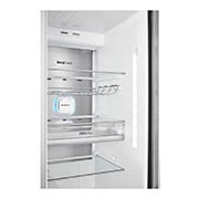 LG 625L InstaView Door in Door™ Side by Side (Noble Steel), Energialuokka F, Vesi/jää ilman vesijohtoliitäntää, Smart Diagnosis™ - Wi-Fi-yhteys, GSX971NEAZ, thumbnail 5