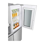 LG 625L InstaView Door in Door™ Side by Side (Noble Steel), Energialuokka F, Vesi/jää ilman vesijohtoliitäntää, Smart Diagnosis™ - Wi-Fi-yhteys, GSX971NEAZ, thumbnail 6